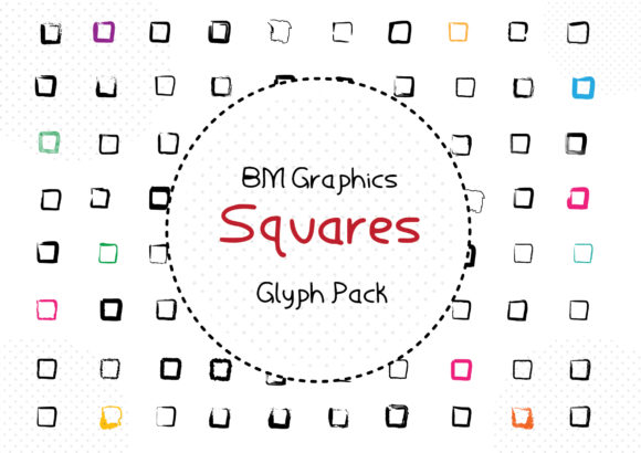 BM Graphics - Squares Font Review for Web Design