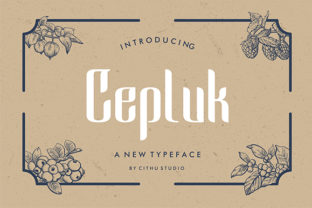 Cepluk: A Fresh Serif Font for Modern Web Design