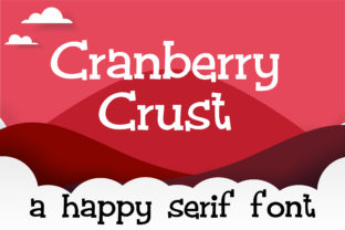 Cranberry Crust Font: A Sweet Serif for Branding