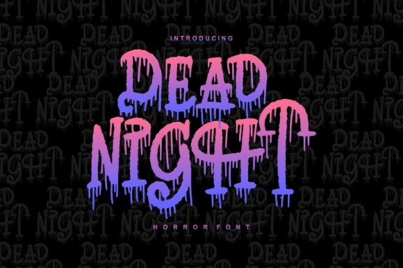 Dead Night Typeface for Bold Web Design