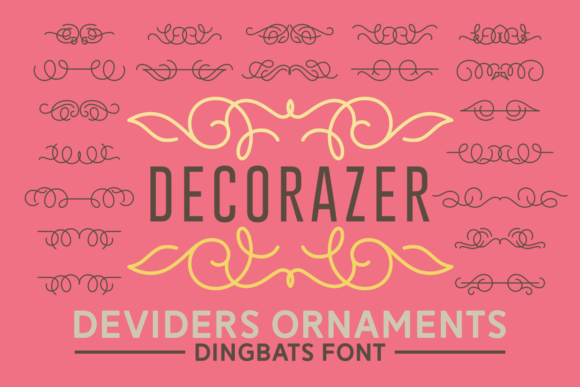 Decorazer: The Dingbats Font That Elevates Campaign Visuals