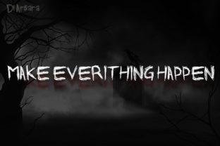 Dl Arsara: A Spooky Typeface for Bold Branding