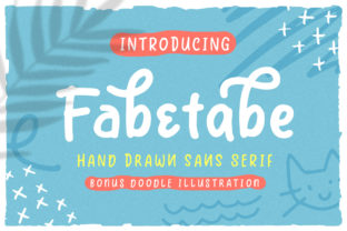 Fabetabe Font: A Playful Typeface for Crafters