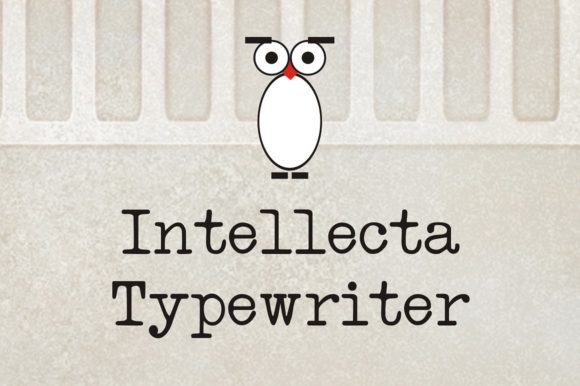 Intellecta Typewriter: A Serif Font for Bold Campaigns