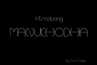 Manukhodia: A Futuristic Serif Font for Modern Web Design