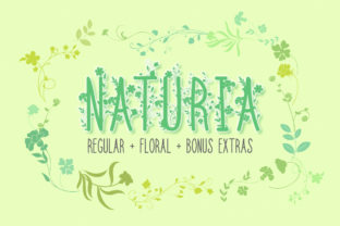 Naturia: The Perfect Decorative Font for Crafters