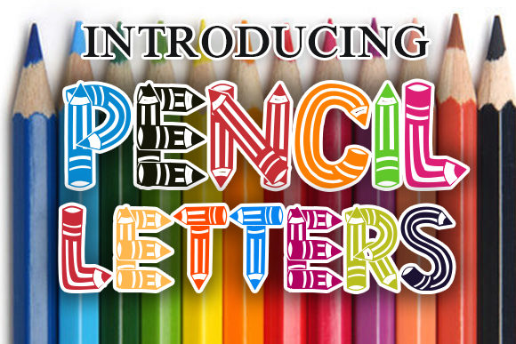 Pencil Letters: A Playful Typeface for Editorial Design