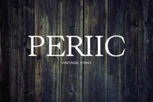 Periic: A Timeless Serif Font for Editorial Design