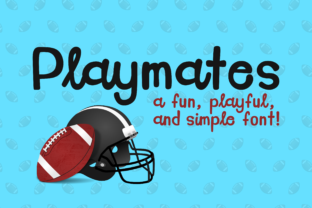 Playmates: A Friendly Sans Serif Font for Branding