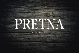 Pretna: A Sweet Serif Font for Web Design