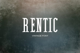 Rentic: A Serif Font for Bold Brand Identity