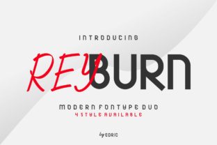 Reyburn Font: A Modern Typeface for Branding