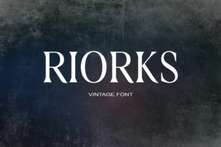 Riorks: A Bold Serif Font for Branding