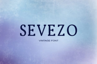 Sevezo: A Serif Font for Editorial Design