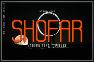 Shofar: A Modern Sans Serif Font for Makers