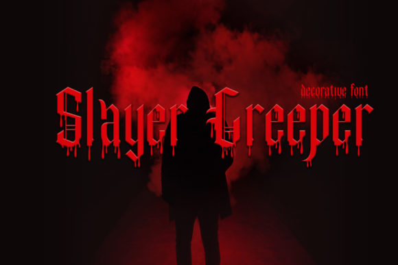 Slayer Creeper: The Ultimate Blackletter Font for Crafters