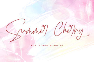 Summer Cherry: A Charming Serif Font for Branding